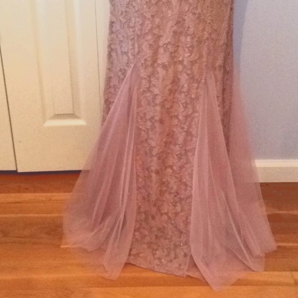 Alex Evenings Mermaid  Lace Evening Gown. Mother of the Bride/groom. - Picture 5 of 15